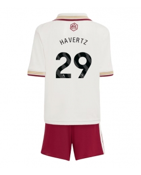 Billige Fotballdrakt Arsenal Kai Havertz #29 Replika Tredjedraktsett Barn 2025-26 Kortermet (med bukser)